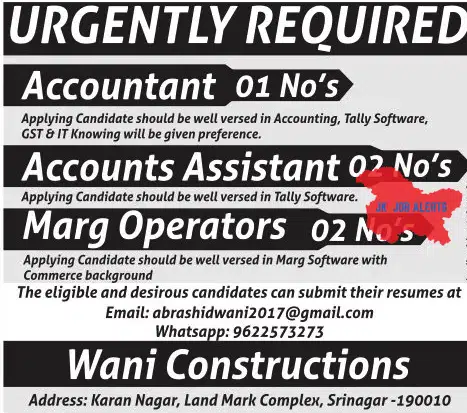 Wani Constructions