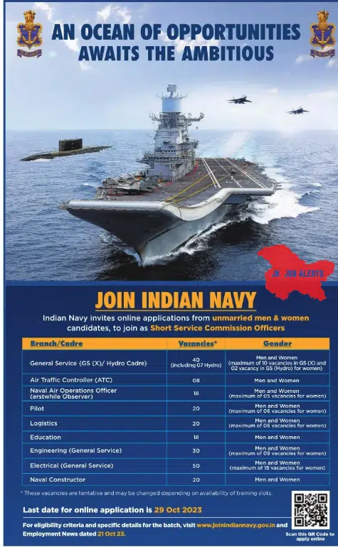 INDIAN NAVY ADVERTISEMENT