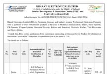 BEL Senior Engineer Recruitment 2026 – Aerospace / Aeronautical Engineering Auto Draft