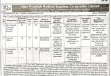 UPMSCL Recruitment 2026 – Biomedical Engineer, Accountant & Pharmacist Posts UPMSCL Recruitment 2026 – Biomedical Engineer, Accountant & Pharmacist Posts