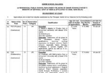 Sainik School Nalanda Recruitment 2026 – PGT, TGT, Art Master and LDC Vacancy Sainik School Nalanda Recruitment 2026 – PGT, TGT, Art Master and LDC Vacancy
